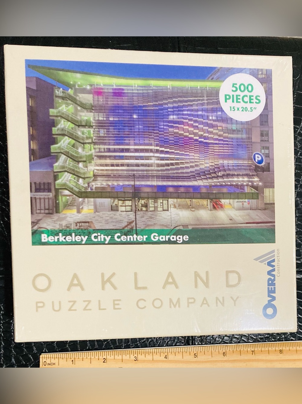 NEW Berkeley City Center Garage by The Oakland Puzzle Company 500-Piece Overaa
